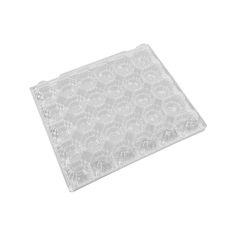 Plastikowa taca na jajka z 30 siatkami