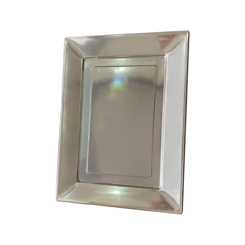Jednorazowa taca na żywność ze srebra PS