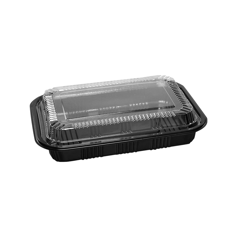 Pudełko z zabezpieczeniem przed przepełnieniem, odpowiednie do kuchenek mikrofalowych