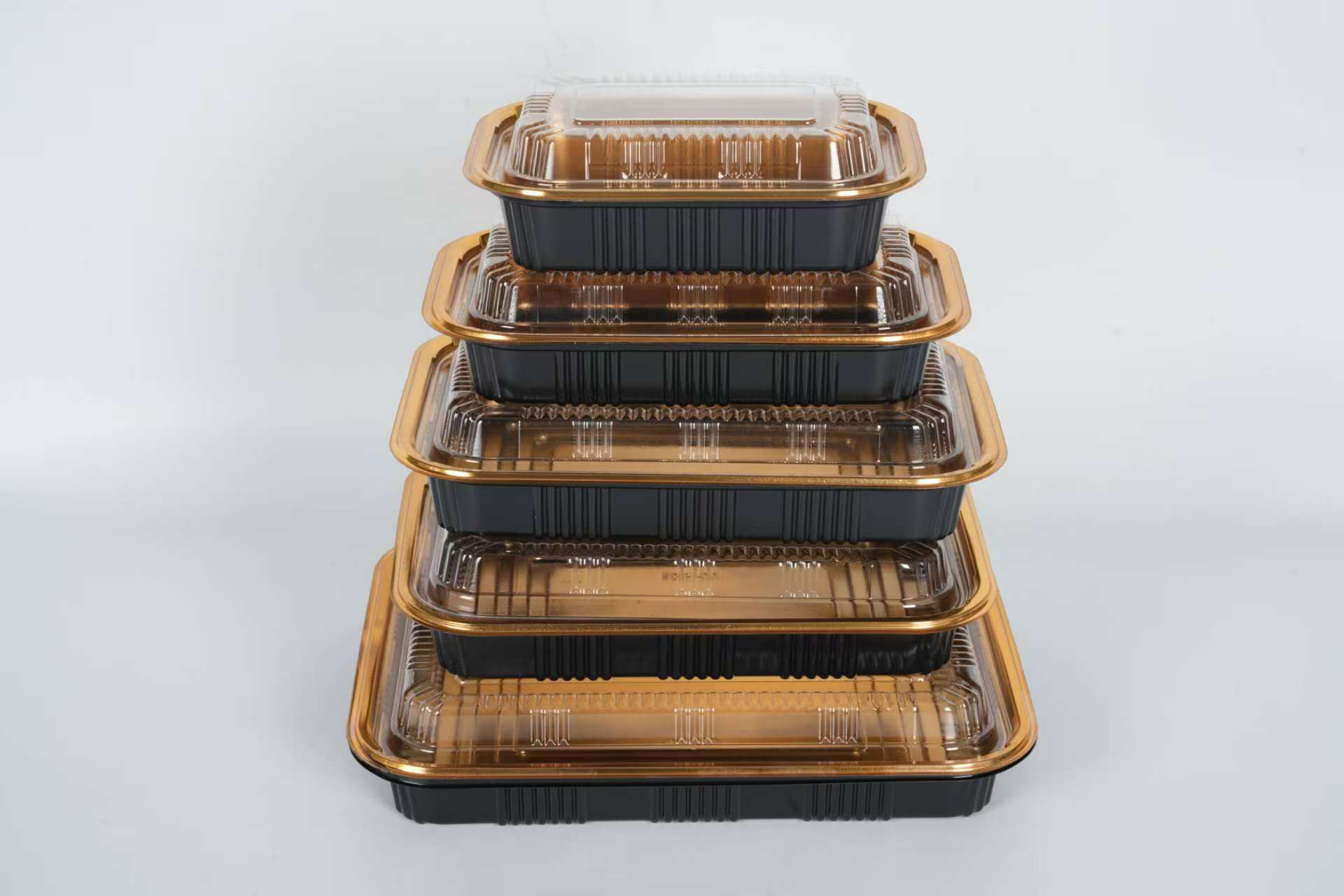 Jednorazowe plastikowe pudełko na tacę na sushi z PP 